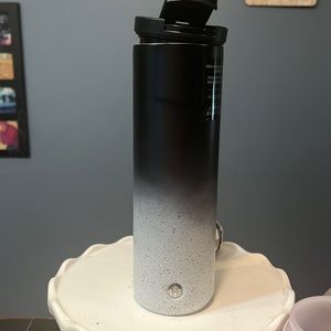Black and White Starbucks cup